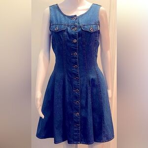 Squeeze Jeans Denim Skaters Dress